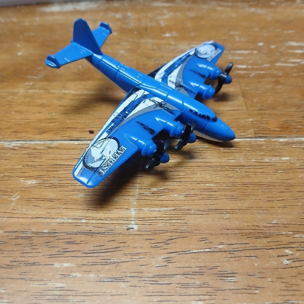 Mattel‎ Matchbox Everest  Sea Plane 2008 Four Engine, Diecast Blue READ